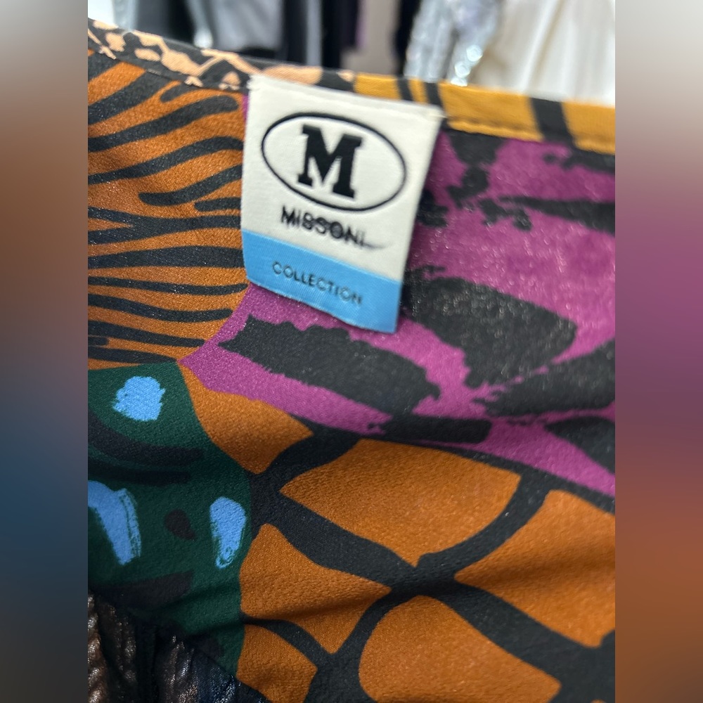 M Missoni Collection Patchwork Sequin Column Gown… - image 4